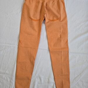 NVGTN Contour Seamless Leggings - Sunset Orange